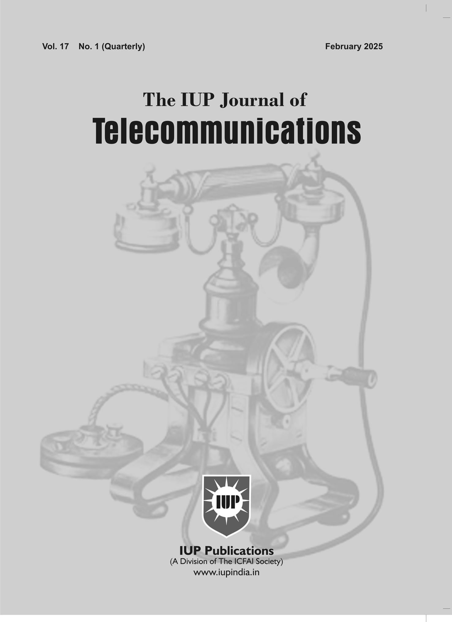 The IUP Journal of Telecommunications