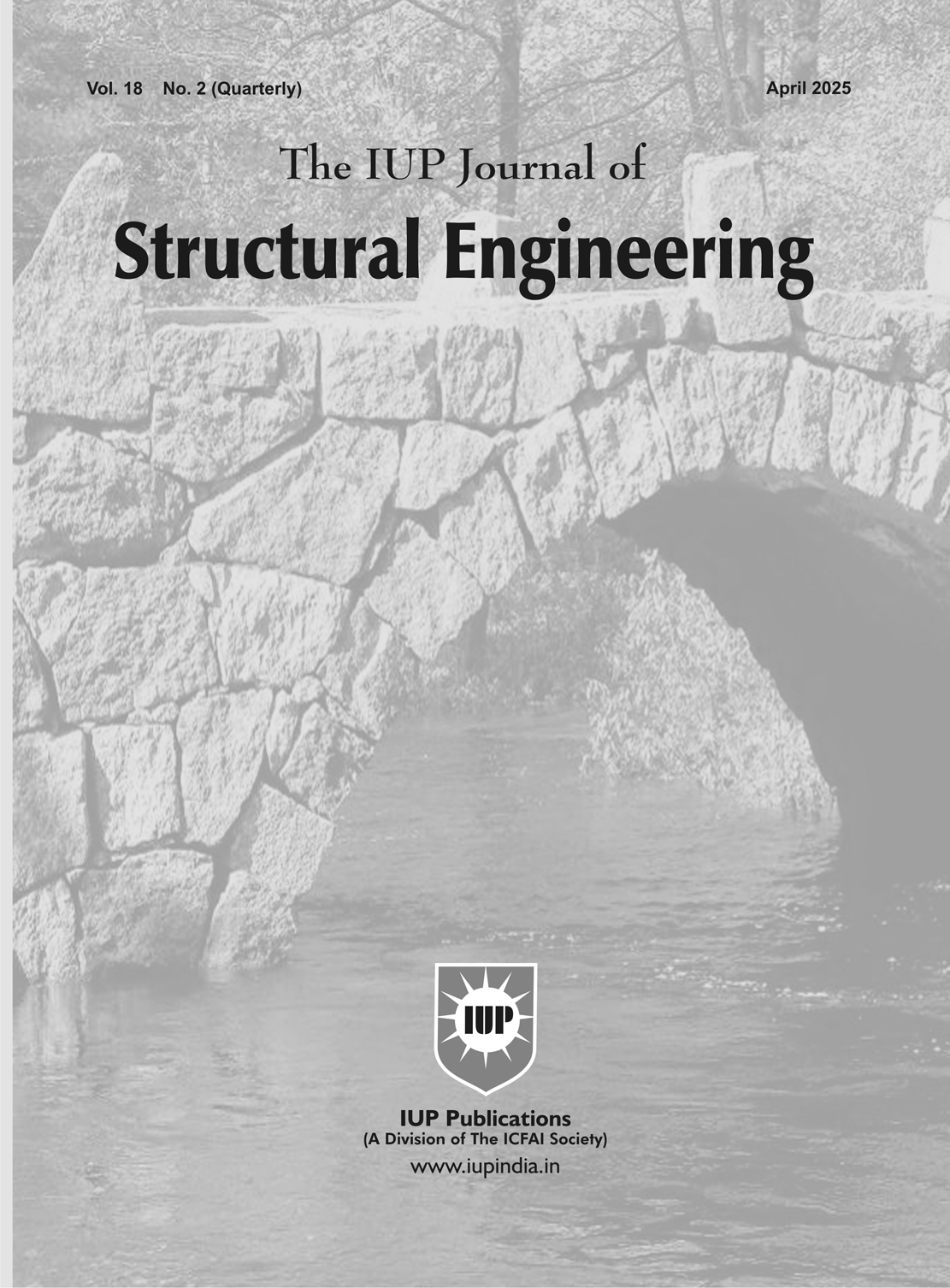The IUP Journal of Structural Engineering