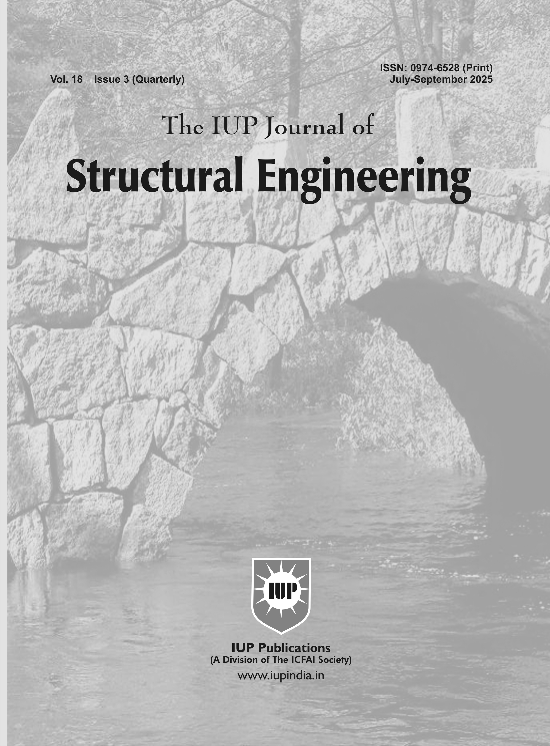The IUP Journal of Structural Engineering