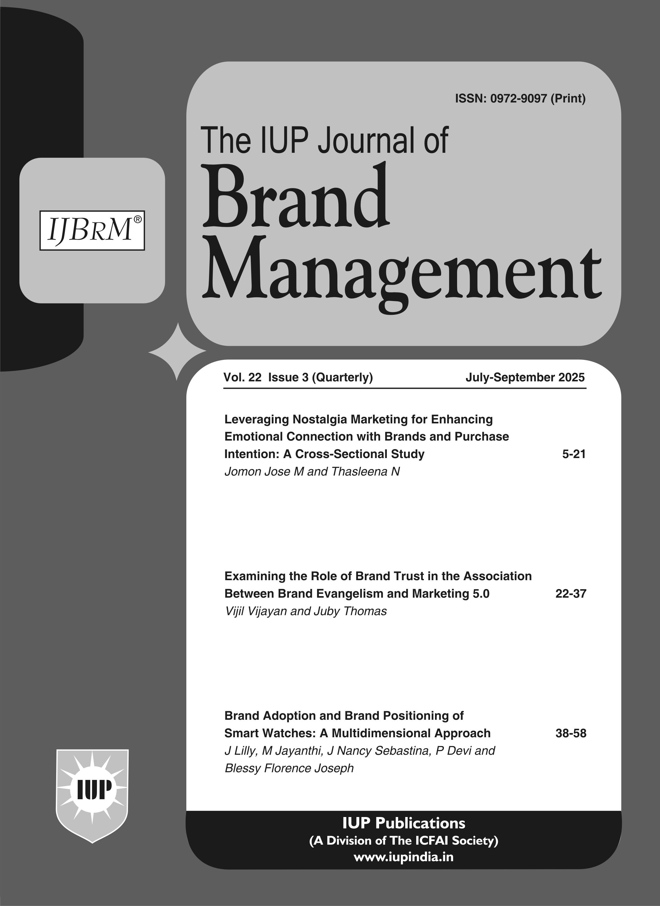 The IUP Journal of Brand Management