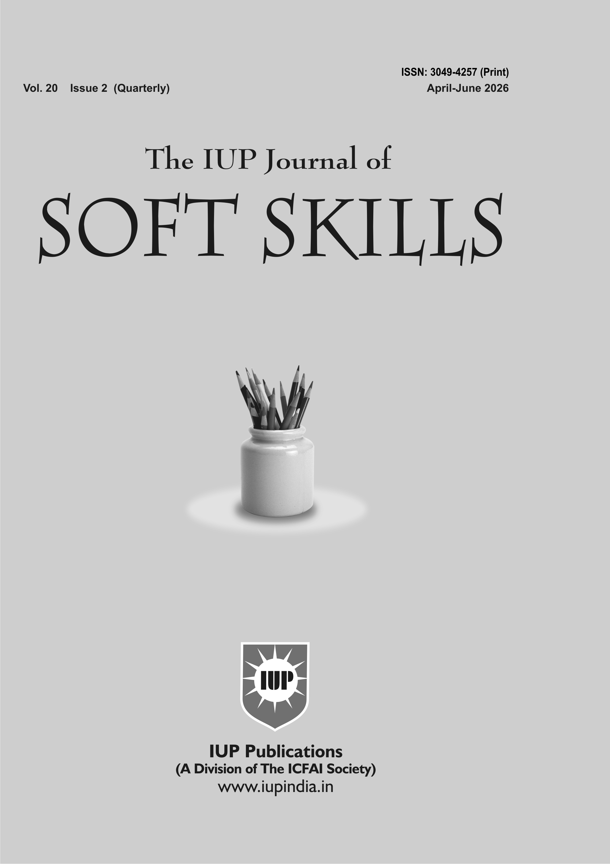 The IUP Journal of Soft Skills