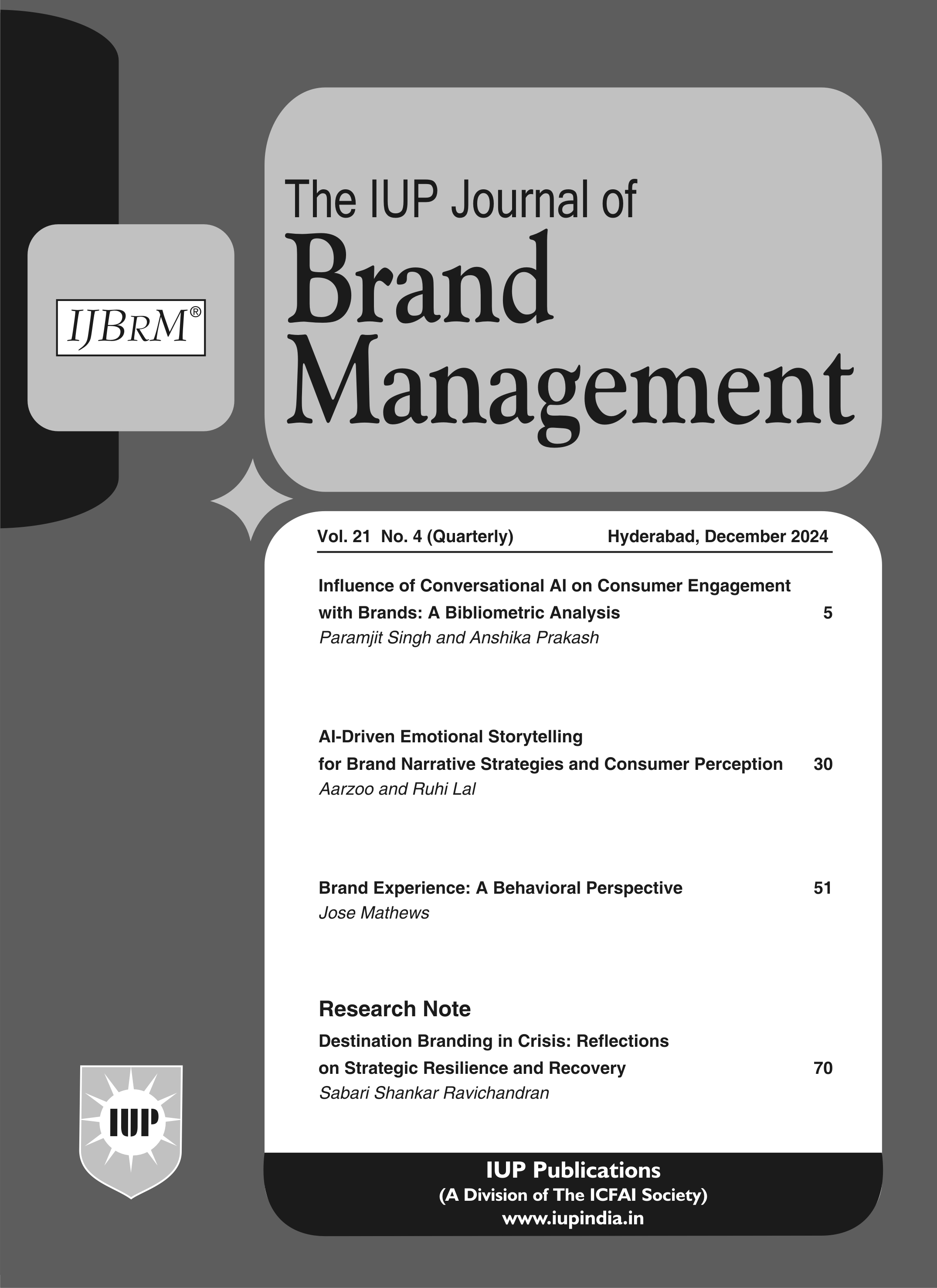 The IUP Journal of Brand Management