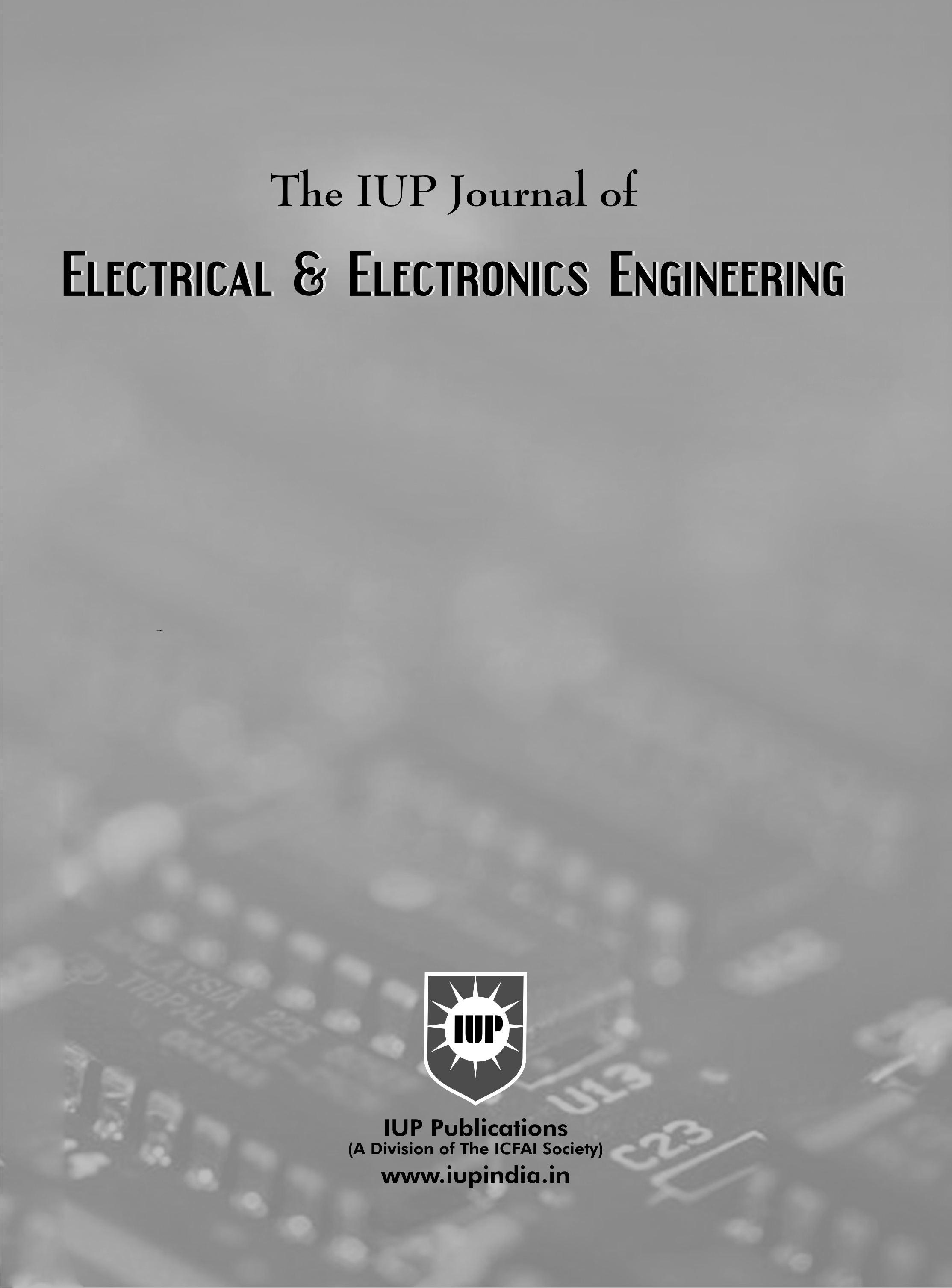 The IUP Journal of Electrical & Electronics Engineering